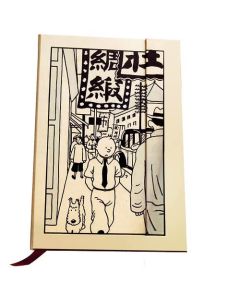 Tintin Cartoleria 54630  A6 Tintin notebook Tintin in Shanghai