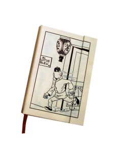 Tintin Cartoleria 54631 A6 Tintin notebook Tintin at the Blue Lotus