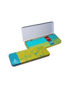 Tintin Cartoleria 54778 Snowy pencil box metal