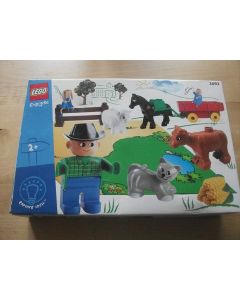 Lego Duplo 3092 Explore Logic Friendly Farm A2001 Scatola non perfetta