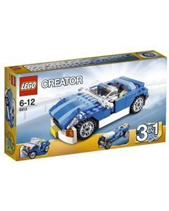 Lego Creator 6913 Auto Sportiva Blu A2012 Scatola non Perfetta
