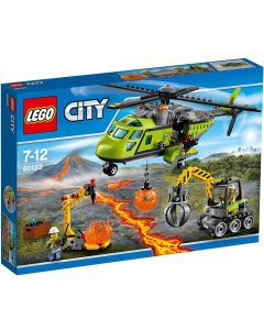 Lego City 60123 Elicottero dei rifornimenti Vulcano A2016