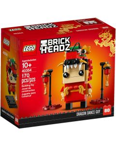 Lego Brick Headz 40354 Dragon Dance Guy 80 A2019