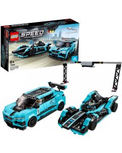 Lego Speed Champions 75898 Formula E Panasonic Jaguar Racing GEN2 car & Jaguar I'PACE e TROPHY A2020