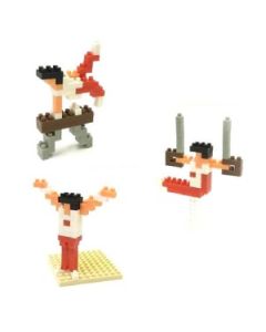 Nanoblock Kawada NBCB005 GINNASTI GYMNASTIC