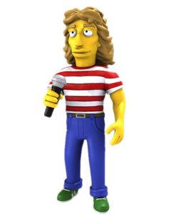 Action Figure Neca - The Simpsons 25 - Series 2 - Roger Daltrey The Who