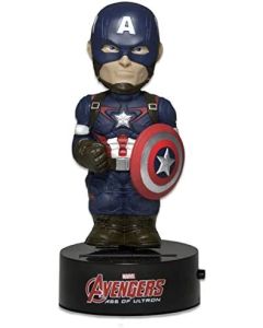 Neca Marvel Avengers Age of Ultron Body Knockers Solar Powered Captain America