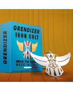 Iron Cult Collane Grendizer - Ciondolo in Metallo Testa di Goldrake