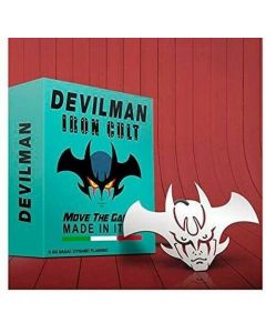 Iron Cult Collane Devilman - Ciondolo in Metallo Testa di Devilman