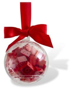 Lego 853344 Addobbi di Natale Cubetti Rossi A2011