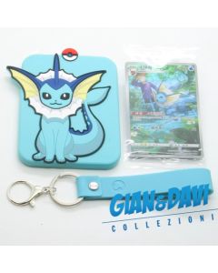 Pokemon Chinese Promo + Holder Sleeve csGc 003/008 Vaporeon