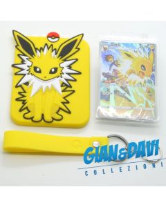 Pokemon Chinese Promo + Holder Sleeve csGc 005/008 Jolteon