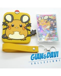 Pokemon Chinese Promo + Holder Sleeve csMc 004/012 Dedenne