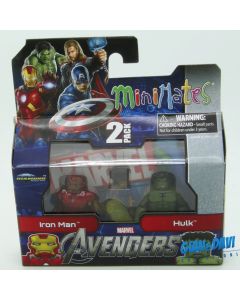 Diamond Toys Minimates Marvel The Avengers Iron Man Hulk