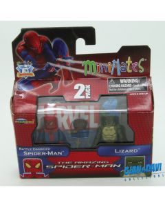 Diamond Toys Minimates Marvel Spider-Man Battle Damaged Lizard