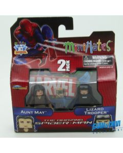 Diamond Toys Minimates Marvel Spider-Man Aunt May Lizard Trooper