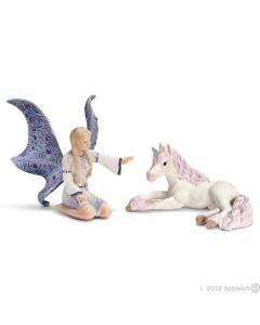 Schleich Elfen Bayala 70424 Lindariel con Puledro