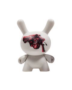 Kidrobot Vinyl Mini Figure - Dunny Andy Warhol 2 - Gun 1/24