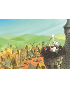 The Smurfs Poster 755184 Cicognes 70x50cm