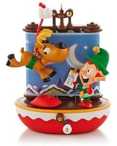 Hallmark Keepsake Santa's Reindeer Flight School