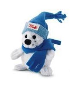 Peluches Peluche Plush Trudi Sweet Collection 29592 Foca Babbo Natale Blu