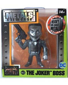 Jada Oval Metals Die Cast - DC Suicide Squad 2,5" - M433 The Joker Boss Argento