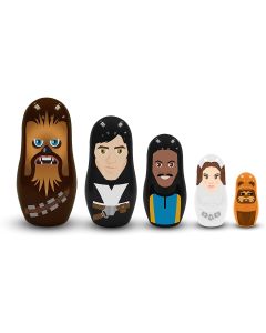 PPW TOYS Star Wars The Ribellion Nesting Dolls Matrioska 5 Piece Set