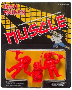 M.U.S.C.L.E. Iron Maiden Figures 3-Pack Red