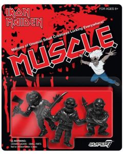 M.U.S.C.L.E. Iron Maiden Figures 3-Pack Black