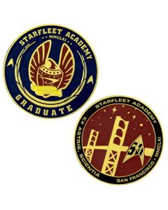 Quantum Mechanix Star Trek 50th Anniversary Challenge Coin