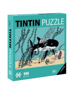 Tintin Puzzle 81548 Shark with Poster 1000 pieces