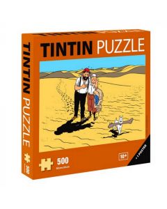 Tintin Puzzle 81552 le pays de la soif 500 pieces + poster