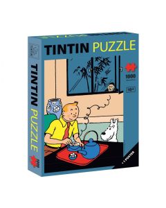 Tintin Puzzle 81557 Tintin drinking his tea 1000 pieces
