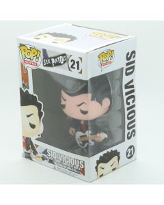 Funko Pop Rocks 21 Sex Pistols 2359 Sid Vicious SCATOLA DA VISONARE A