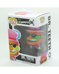 Funko Pop Muppets 06 Disney The Muppets 2625 Dr. Teeth BOX DA VISIONARE D