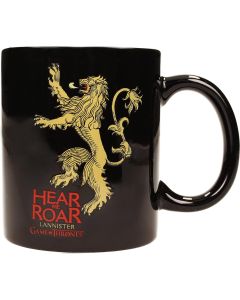 Sd Toys Merchandising Mug Tazza GOT Game of Thrones Hera me Roar Lannister Black