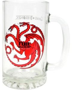 Sd Toys Merchandising Stein Boccale GOT Game of Thrones Fire Blood Targaryen