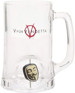 Sd Toys Merchandising Crystal Stein V for Vendetta Rotating Logo