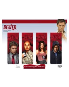 Sd Toys Merchandising Segnalibro Magnetico Dexter Set di 4 pezzi A