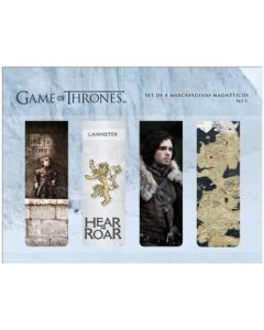 SD toys Game of Thrones GOT Set de 4 Marcapaginas Magneticos Set C