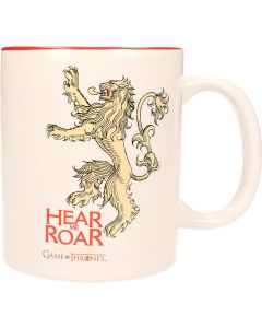 Sd Toys Merchandising Mug Tazza GOT Game of Thrones Hera me Roar Lannister White