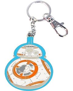 Sd Toys Merchandising Key Rings Portachiavi Metallo Star Wars BB-8 Blue Edge