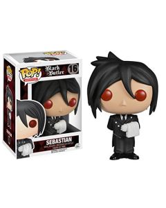 Funko Pop Animation 16 Black Butler 3809 Sebastian Hot Topic Exclusive ROVINATO