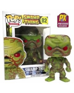 Funko Pop Heroes 82 DC Swamp Thing 7070 Swamp Thing GITD Exclusive PX Previews