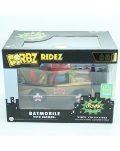 Funko Dorbz Ridez 001 Batman 7183 Batmobile with Batman SDCC2016