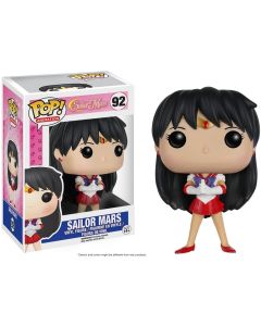 Funko Pop Animation 92 Sailor Moon 7302 Sailor Mars SCATOLA ROVINATA