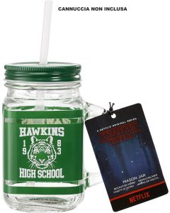 Funko Mason Jar Vasetto in Vetro Stranger Things - Hawkins High School