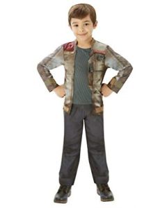 Costume Carnevale Rubies - Star Wars Deluxe Finn Child L 7-8 Anni
