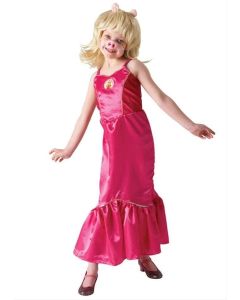 Costume Carnevale Rubies - Disney Muppets Miss Piggy Child M 5-6 Anni