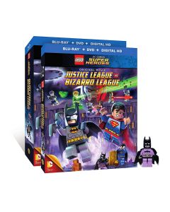 Lego DC DVD + Blu-Ray Justice League Vs Bizarrd League A2018